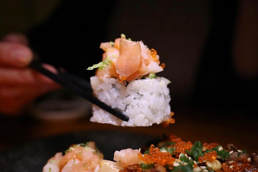 rollos de sushi menos tradicionales