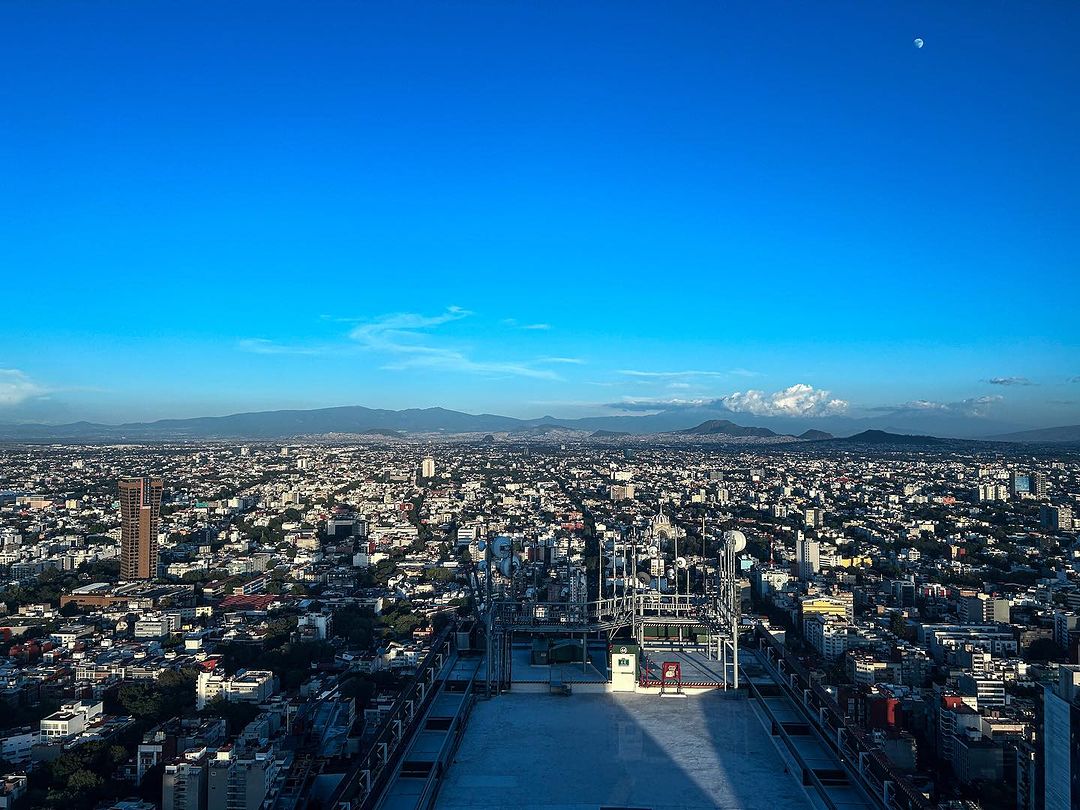 Vistas de la CDMX desde el WTC