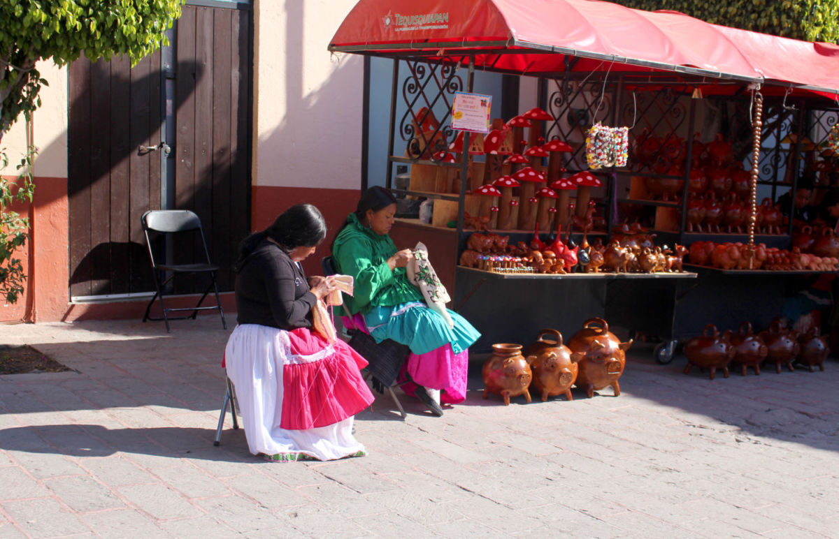 Artesanías otomíes