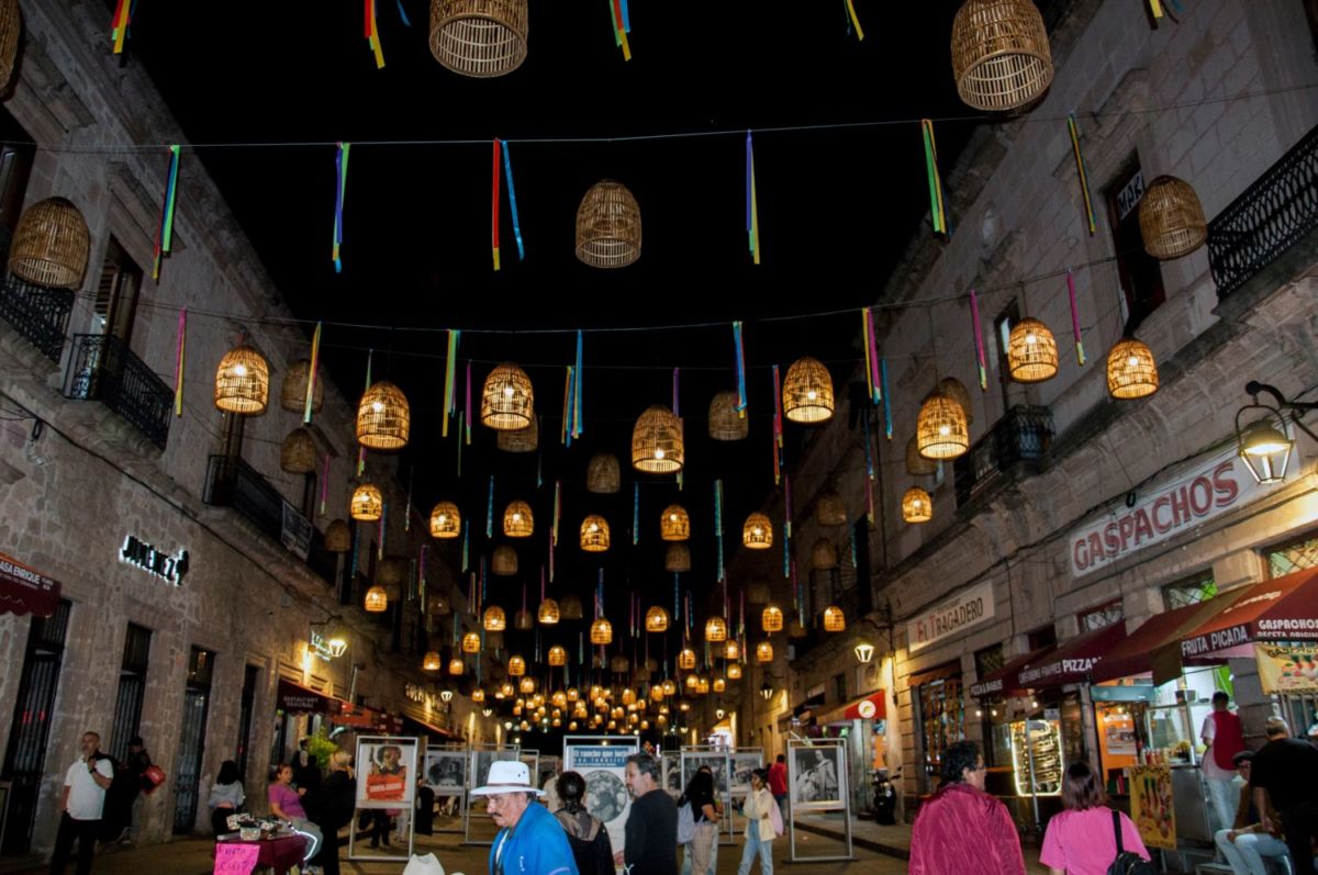 Centro Histórico de Morelia en Día de Muertos