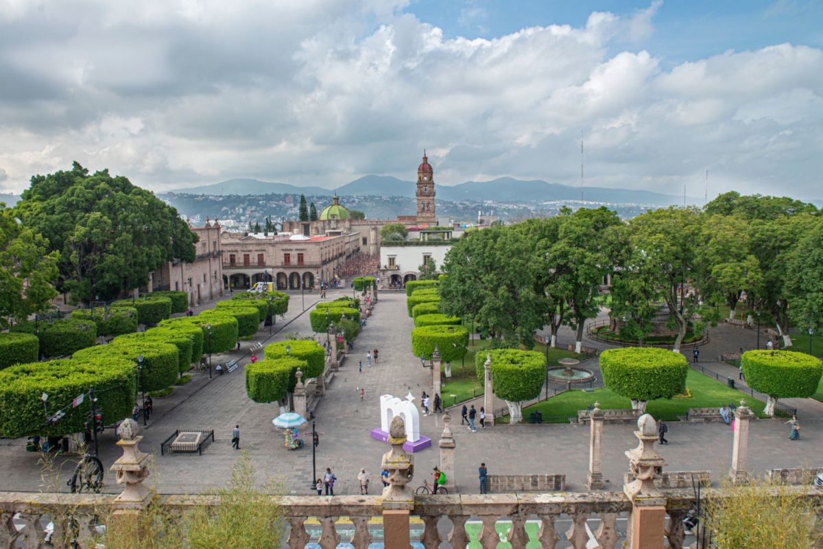 Plaza de Armas de Morelia