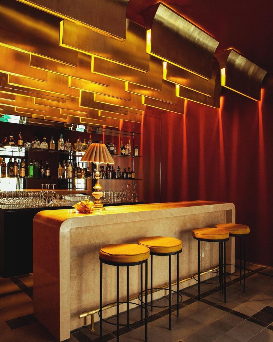 Bar de Casa Hábita en Guadalajara