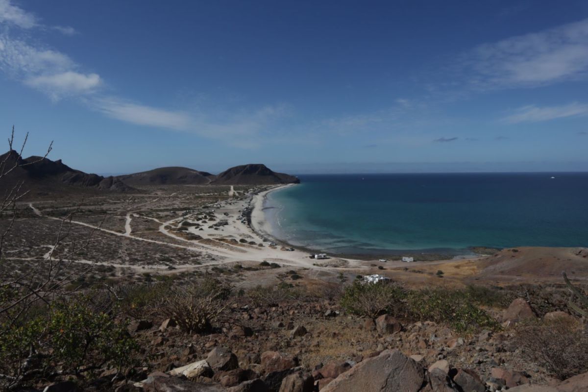 playa en La Paz 