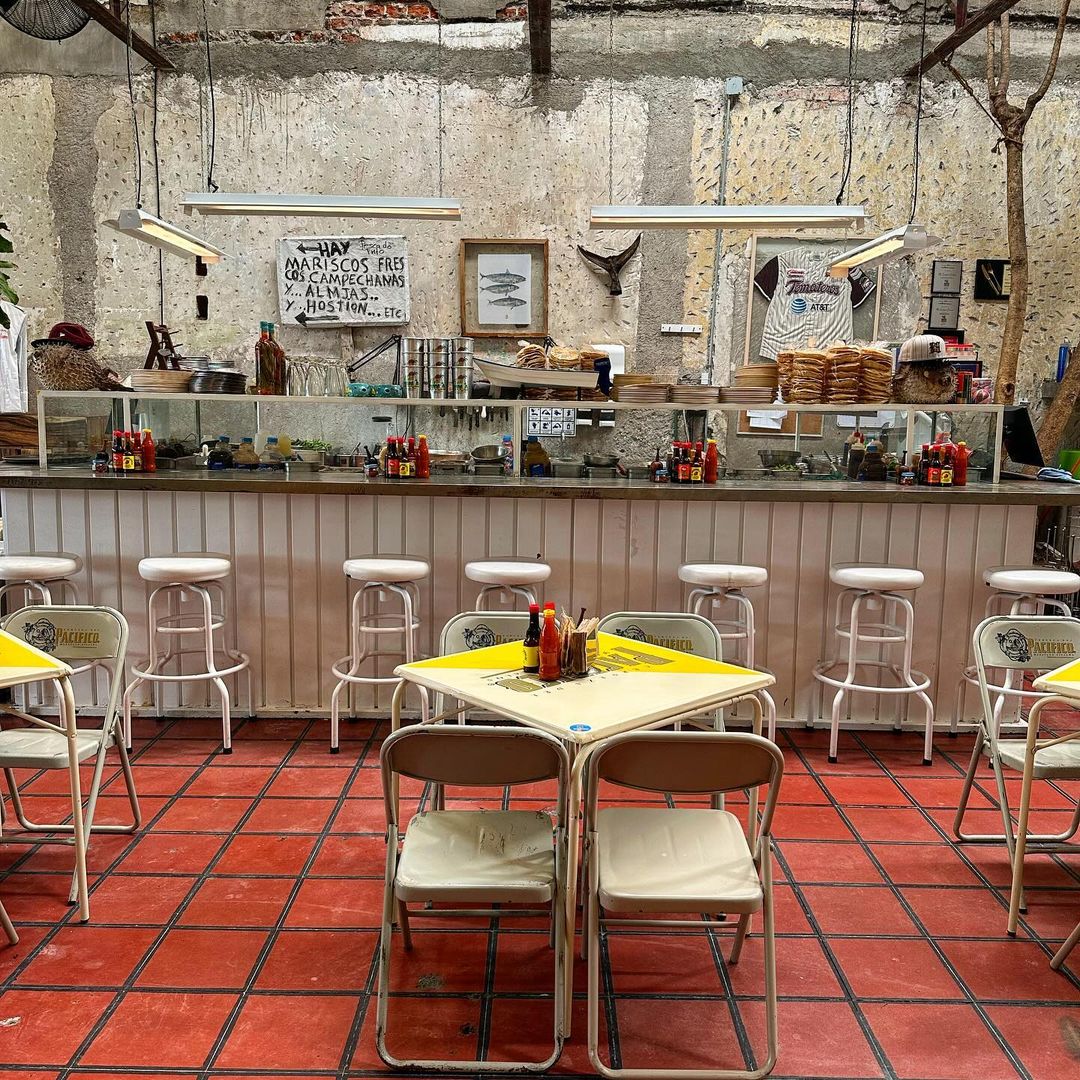 restaurantes de mariscos en la Roma