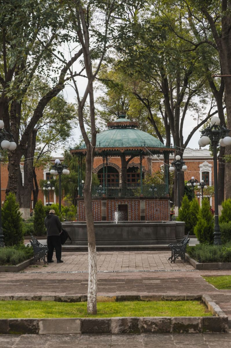Plaza central de Tlaxcala