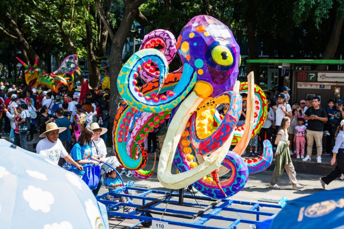 Desfile de alebrijes en Reforma