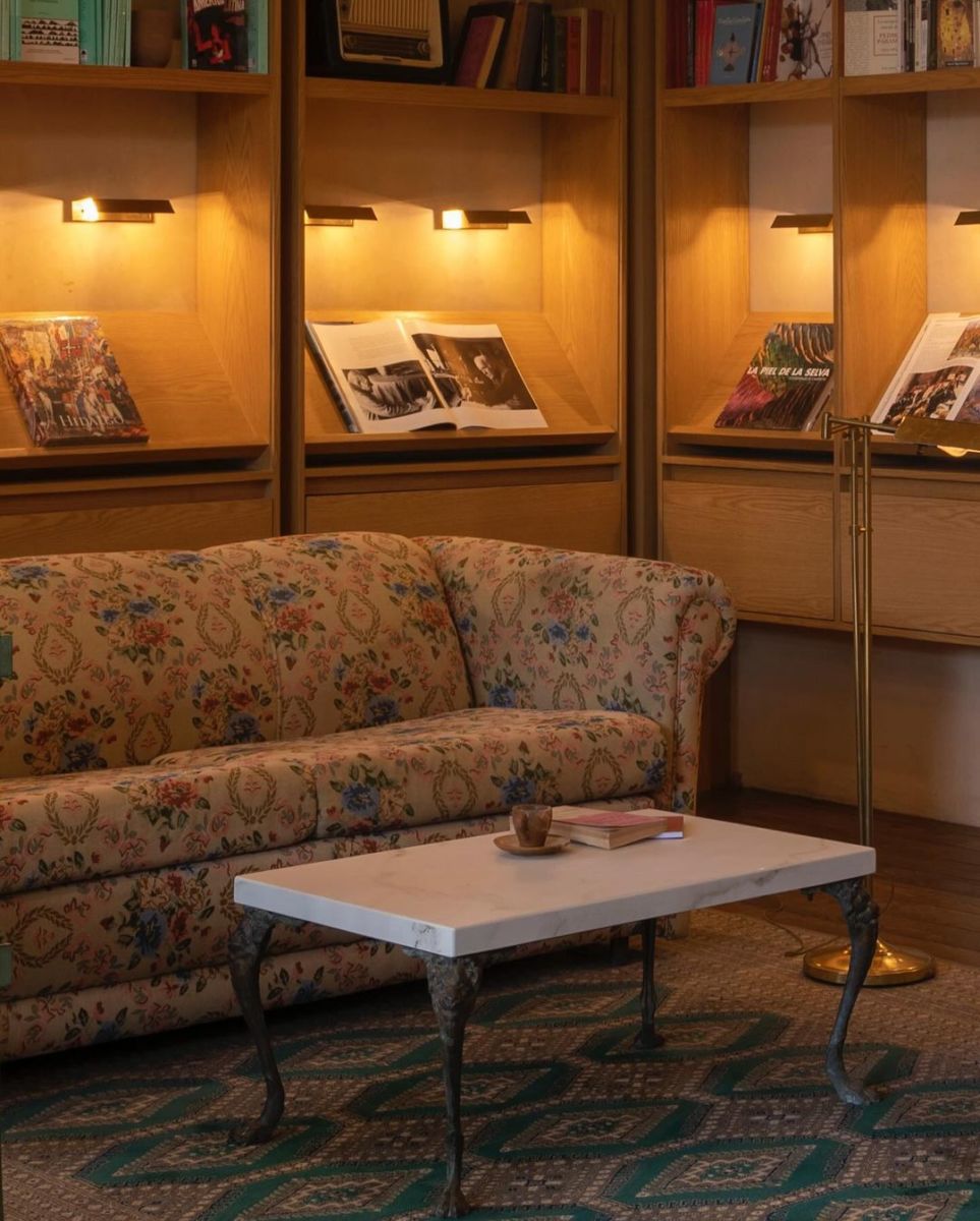 Espacios de lectura en Damiana Café