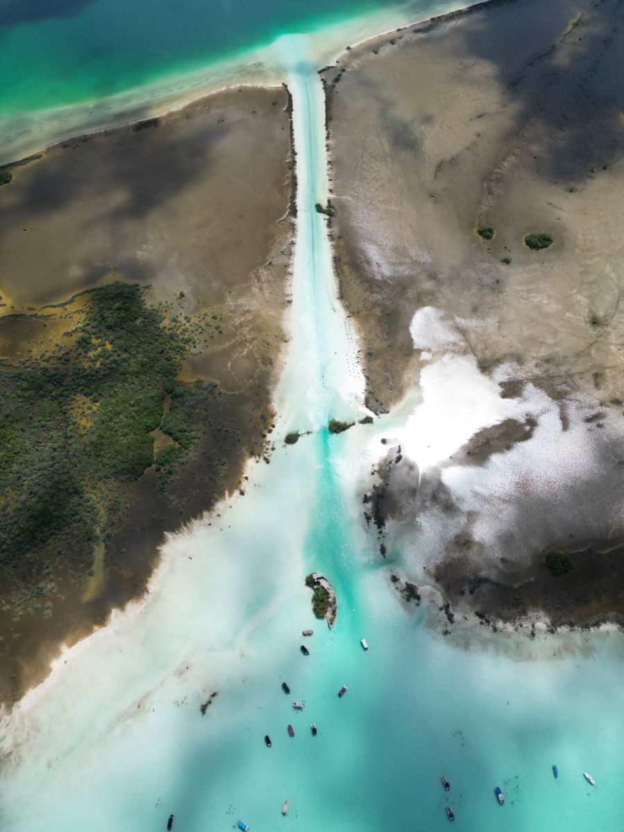 Canal de piratas en Bacalar