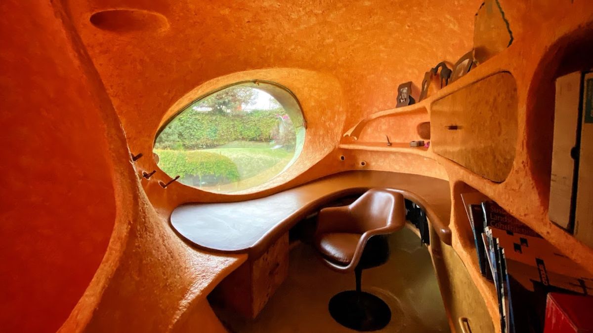 Estudio en la planta alta de Casa Orgánica. Foto: Julio Enrique Góm