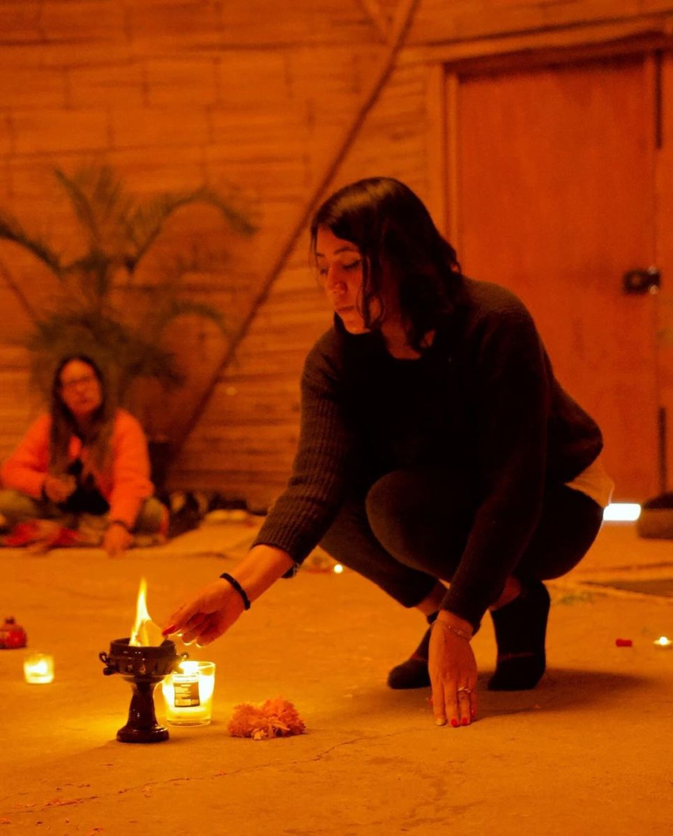 Ceremonia de cacao en el Huerto Roma Verde