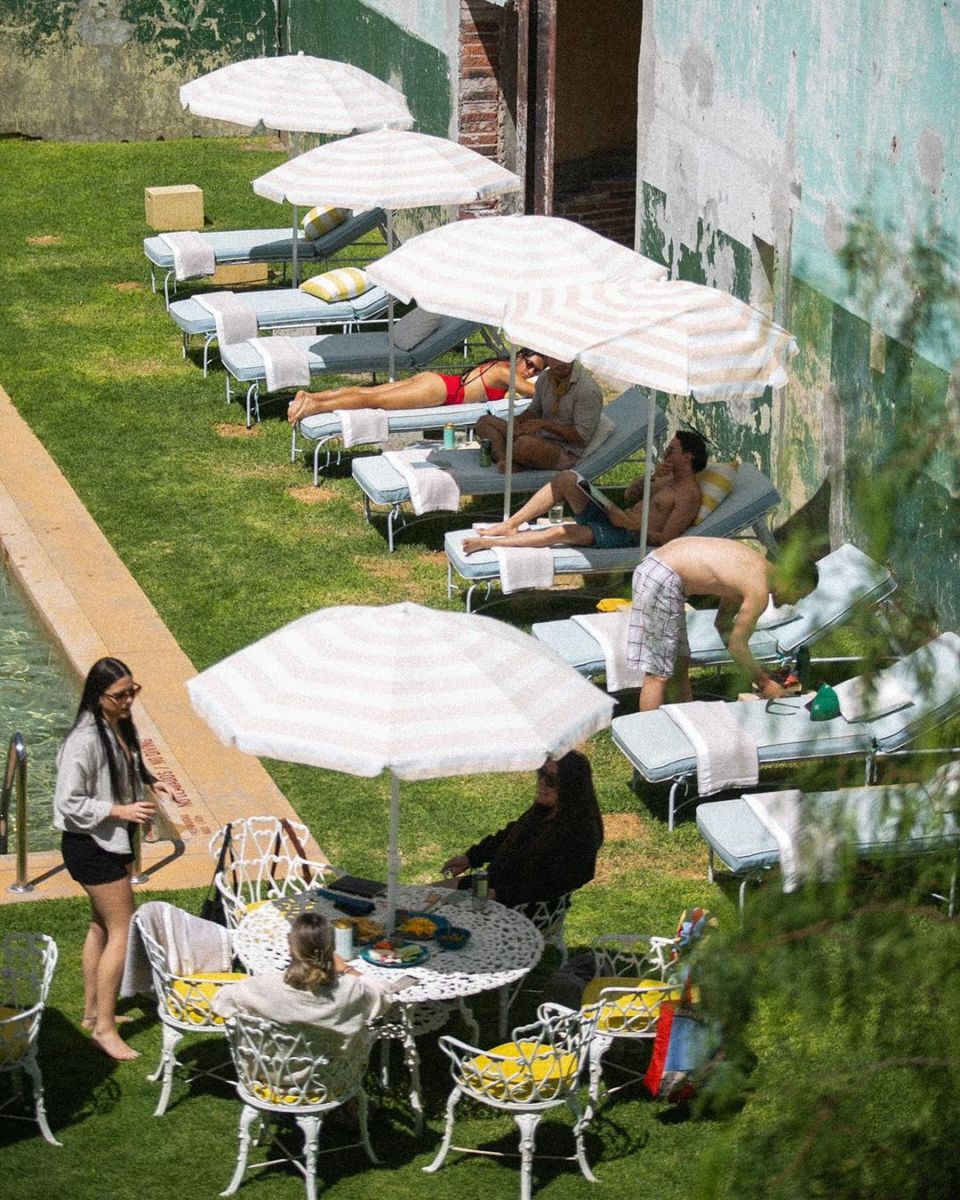 Alberca del Hotel Hércules