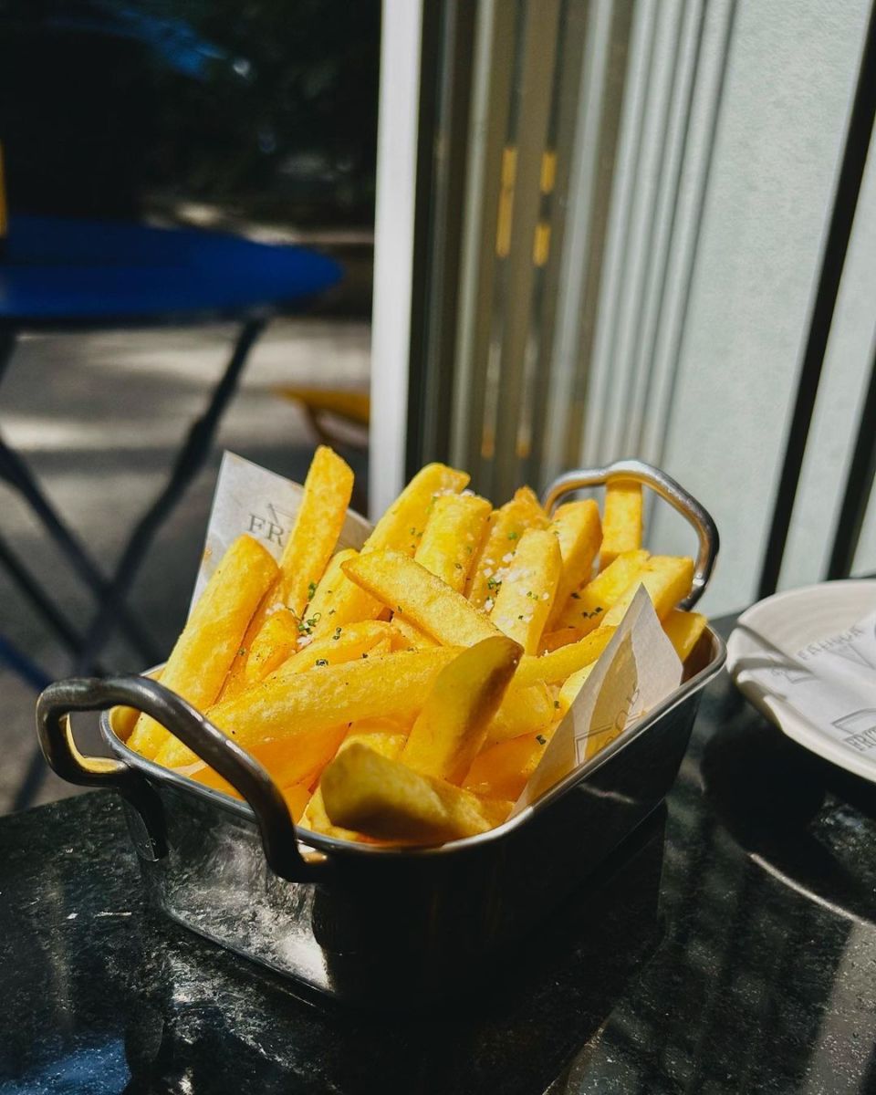 Papas fritas belgas