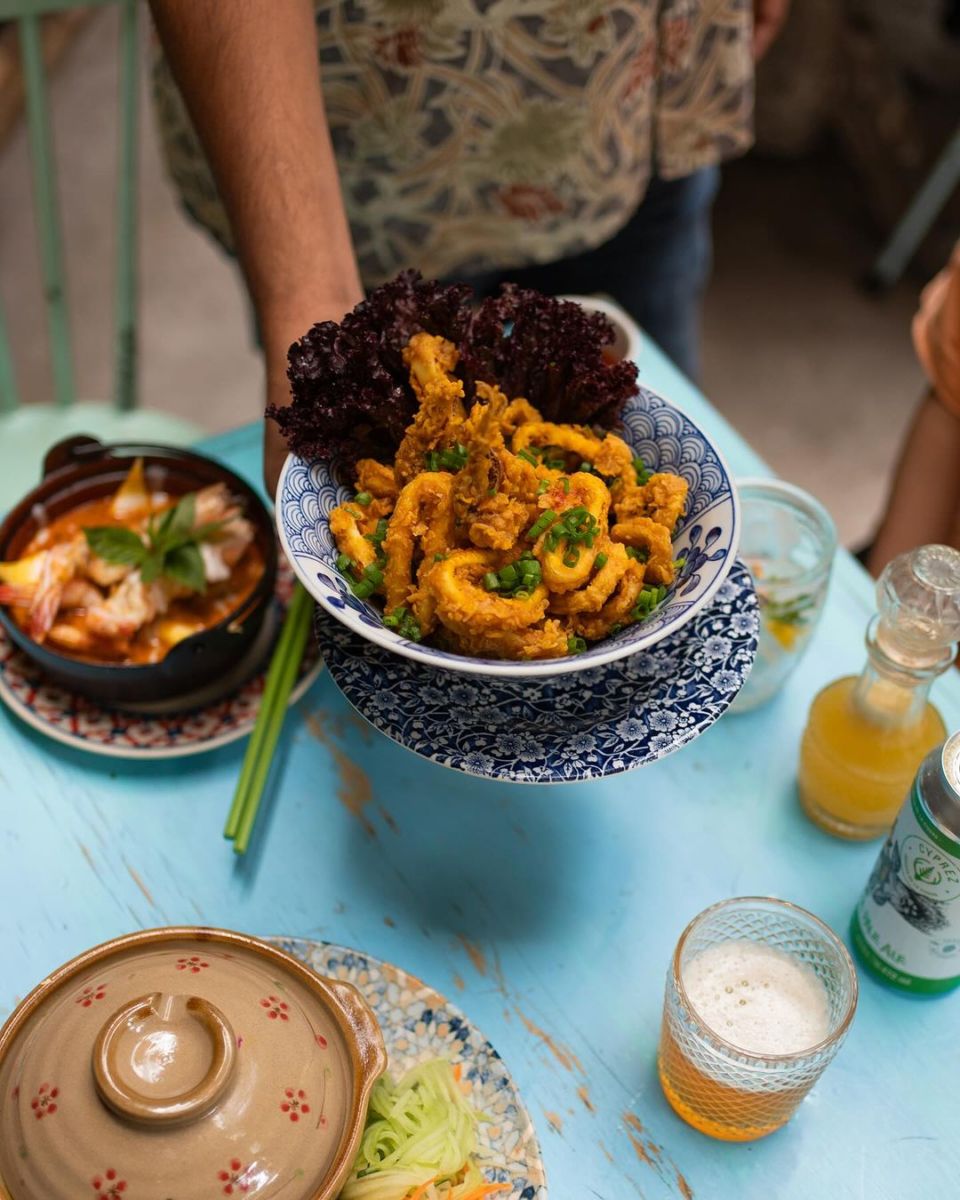 comida callejera de Tailandia 