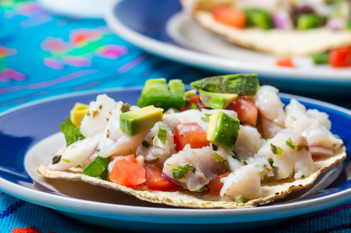 Ceviche de pescado