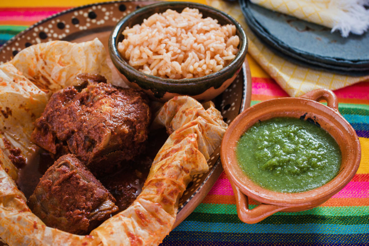 Mixiotes de Huauchinango