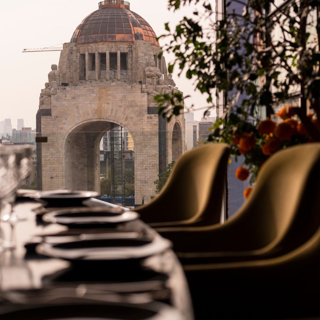 restaurantes frente a monumentos en cdmx