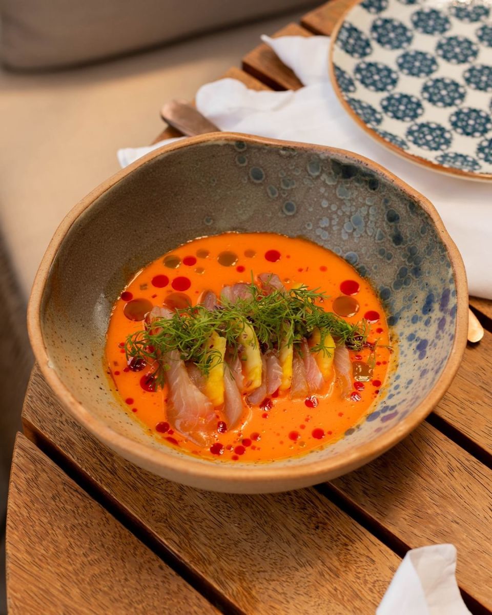 Tiradito de pescado
