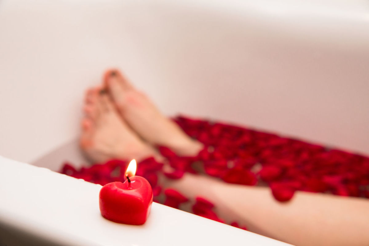 Spa a la luz de las velas