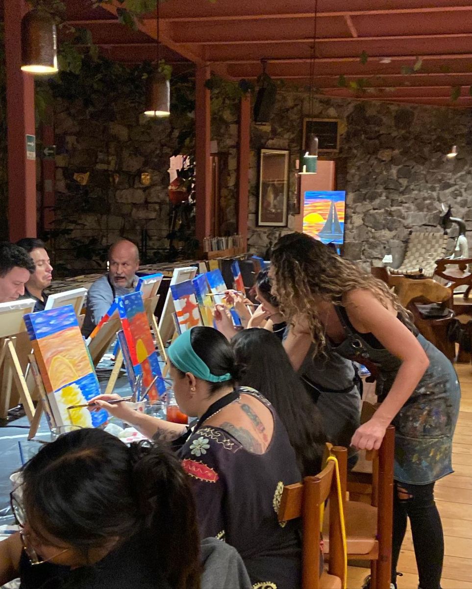 En Tetetlán ahora podrás pintar y beber mientras exploras tu lado más creativo