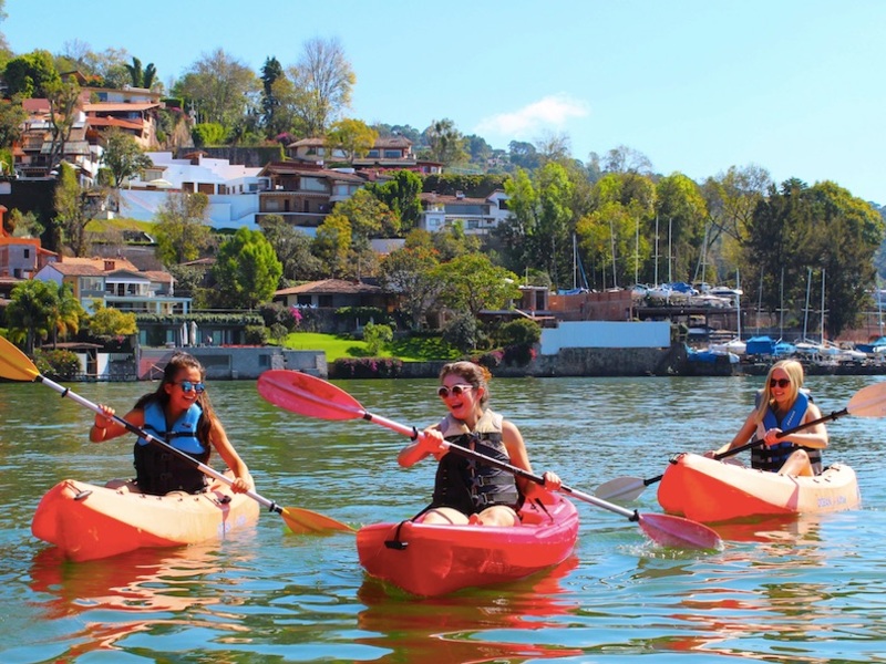 Paseo en Kayak en Valle de Bravo