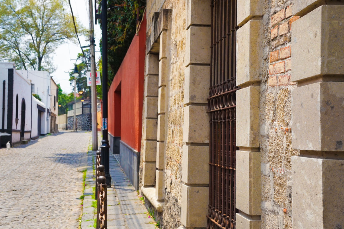Barrio de San Ángel en Ciudad de México