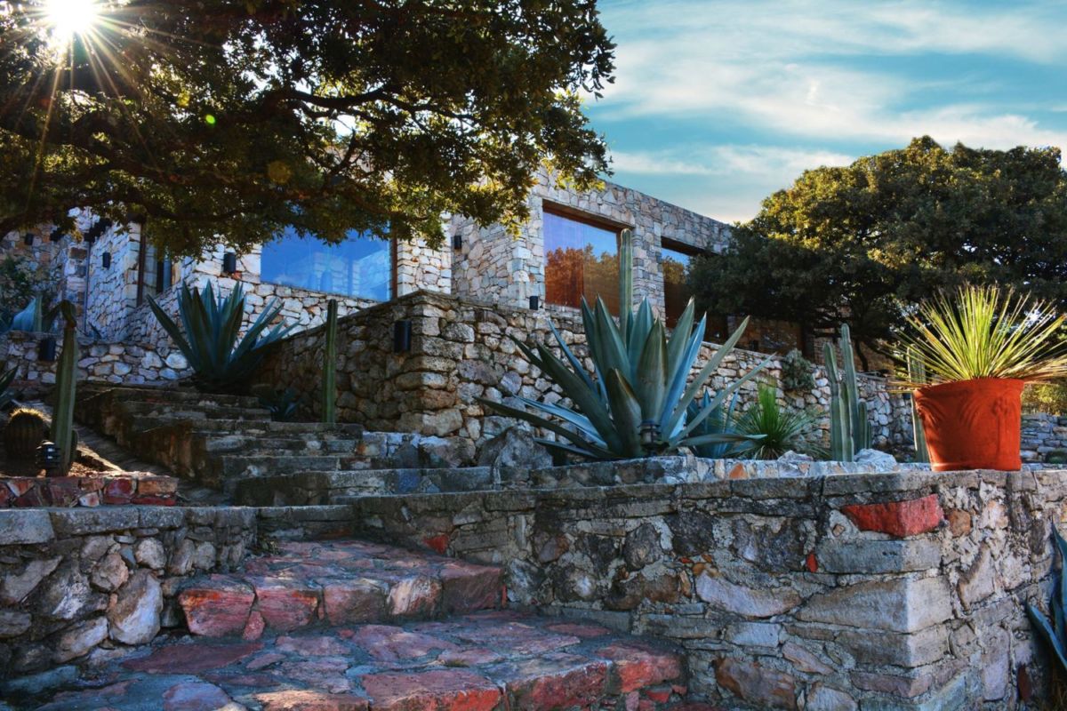 Cabañas de piedra