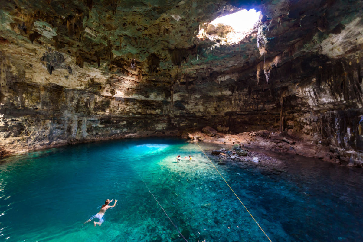 Es secreto mejor guardado de Valladolid es este cenote donde todos tendrían que nadar al menos una vez