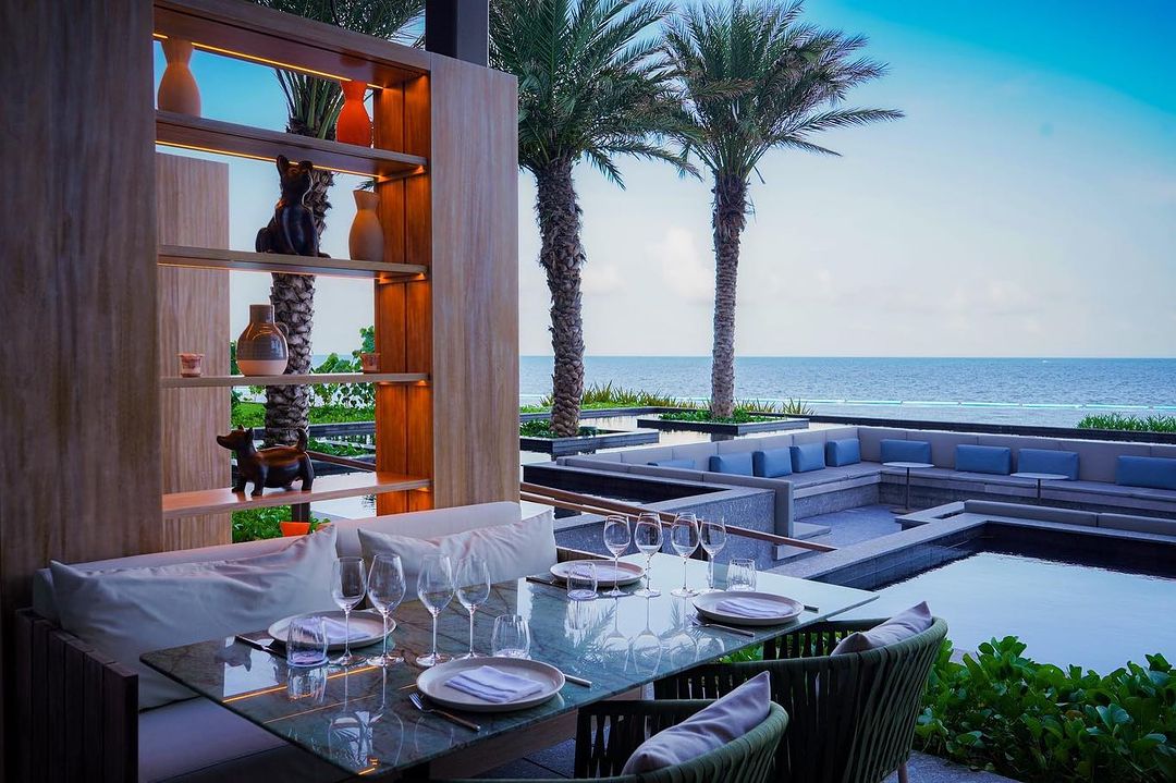 Terraza del restaurante Malpeque