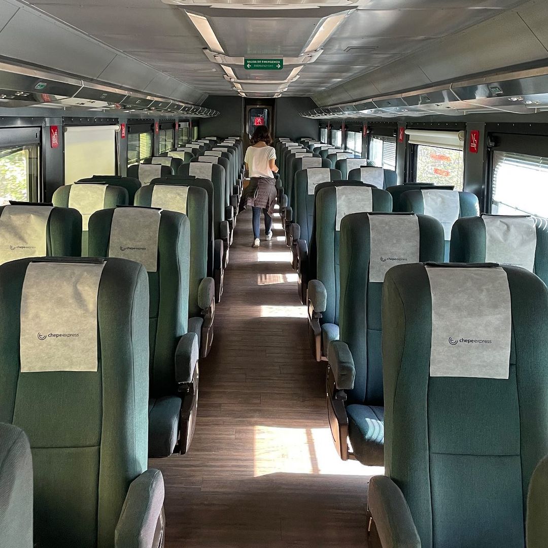recorrido en tren por México