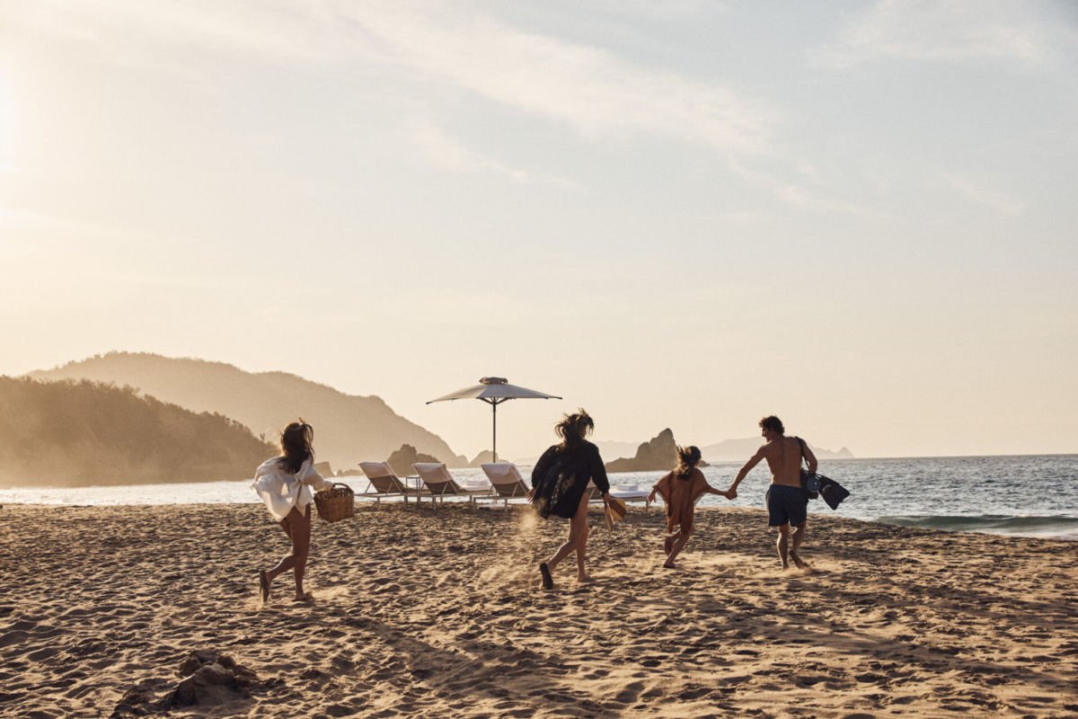 Vacaciones familiares en la playa