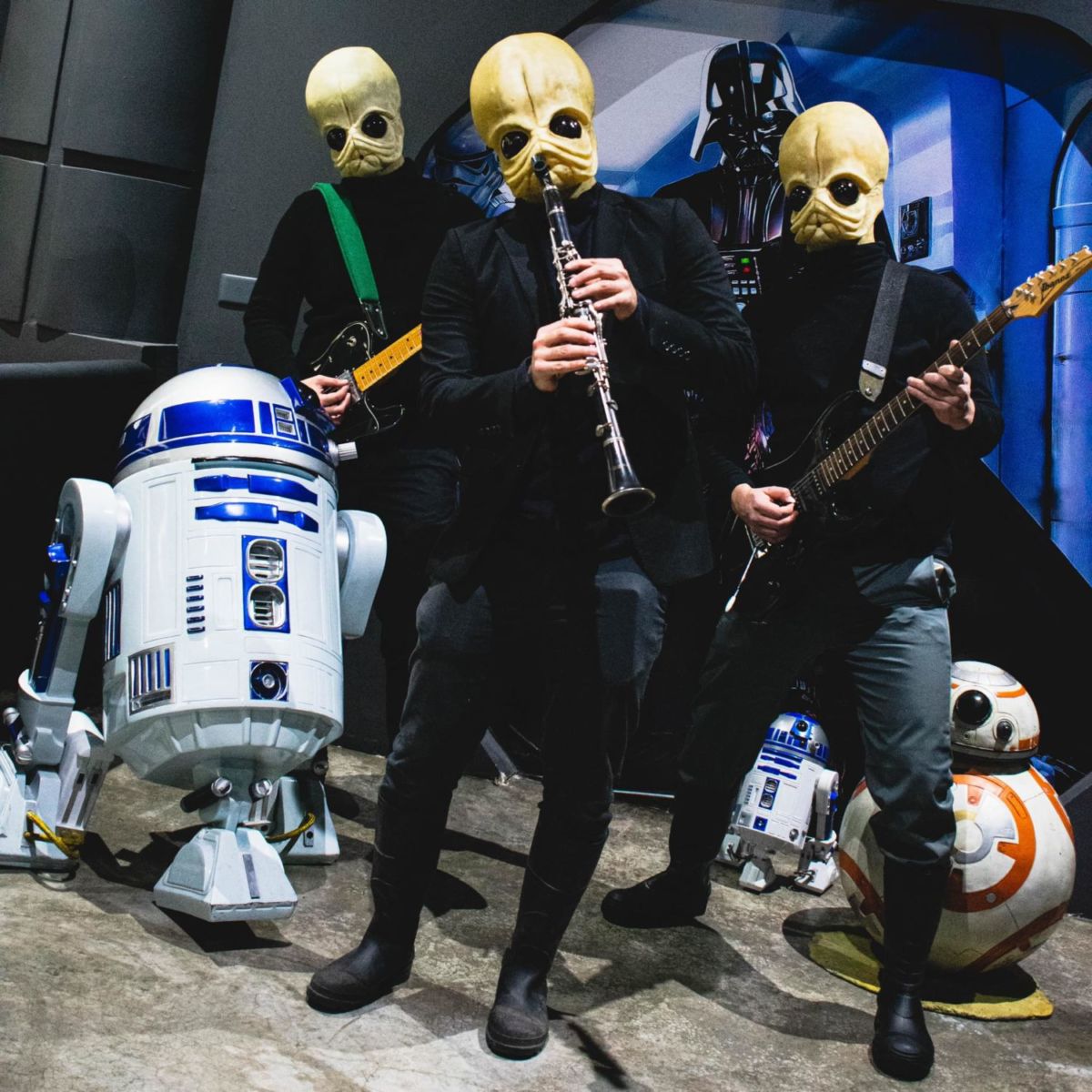Galaxy Band en restaurante para fans de Star Wars