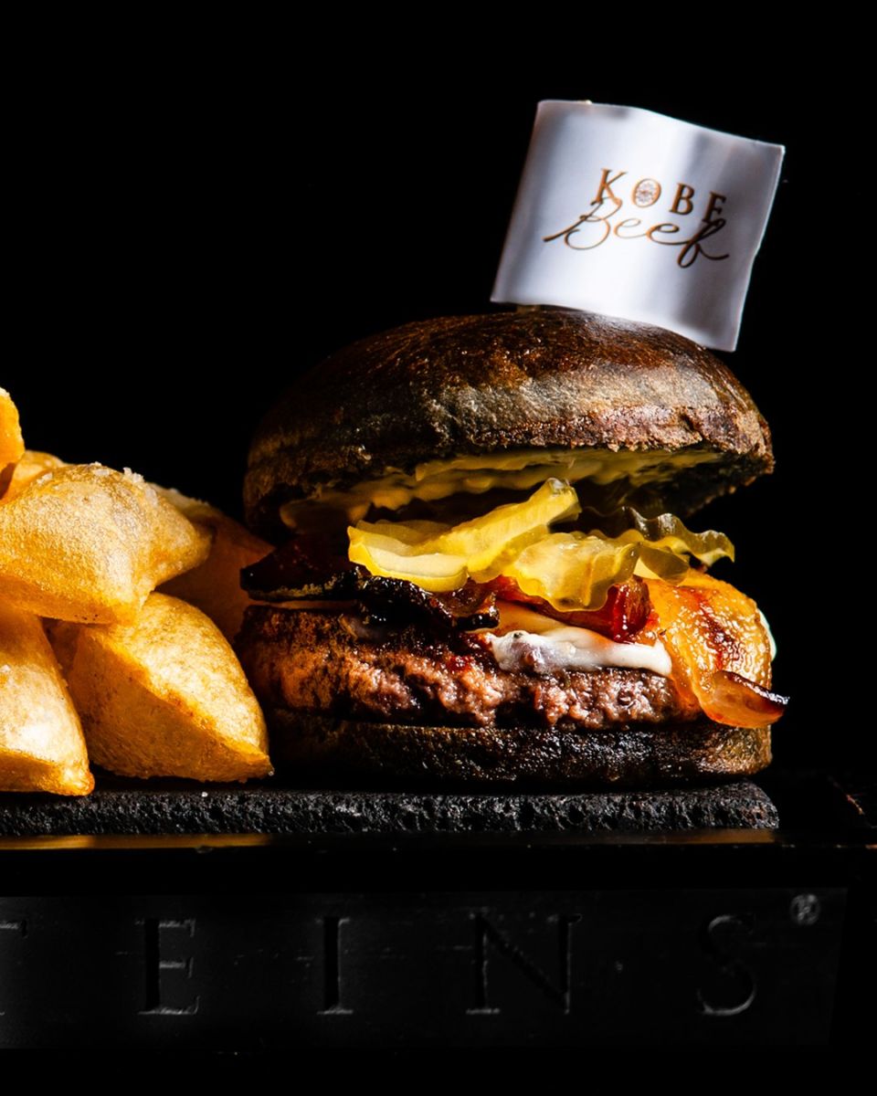 Hamburguesa de carne Kobe