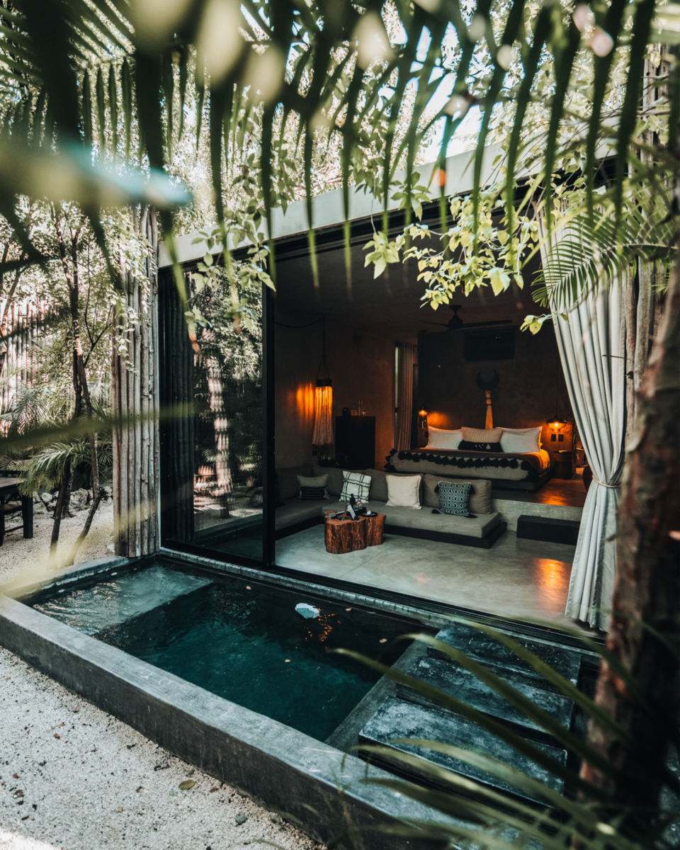 Hotel Milam en Tulum con alberca en tu habitación