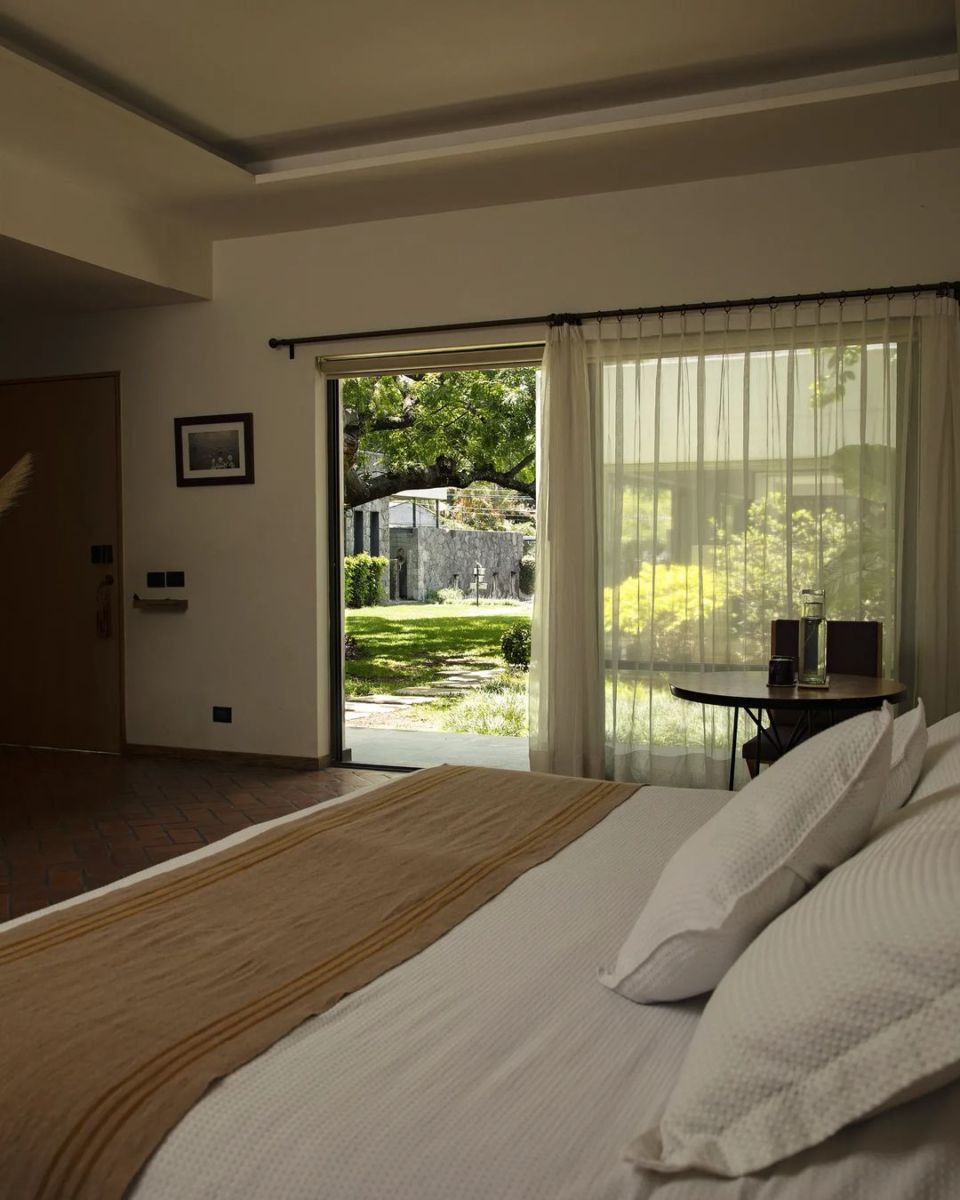 Habitaciones con vistas al jardín