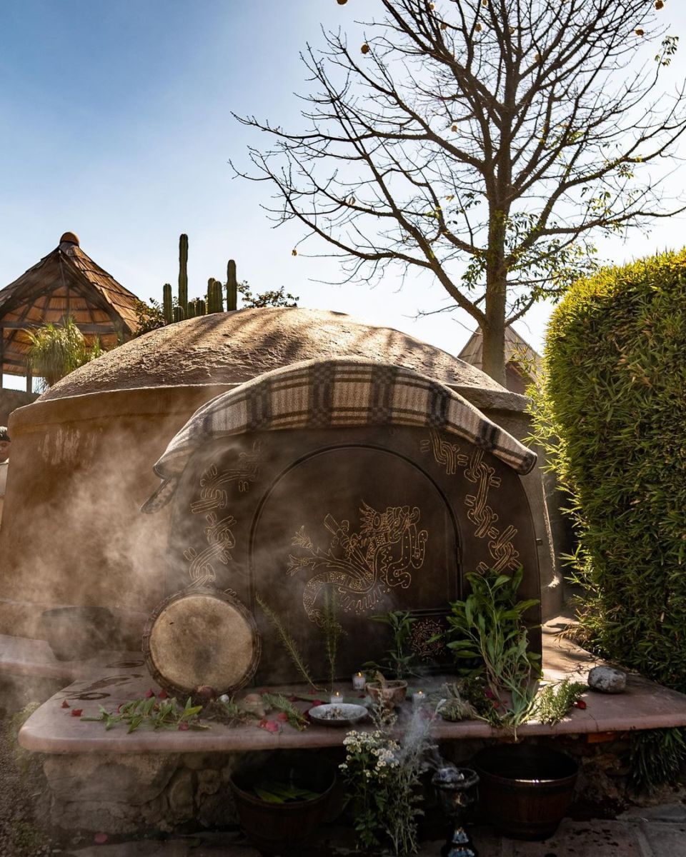 baño de vapor prehispánico