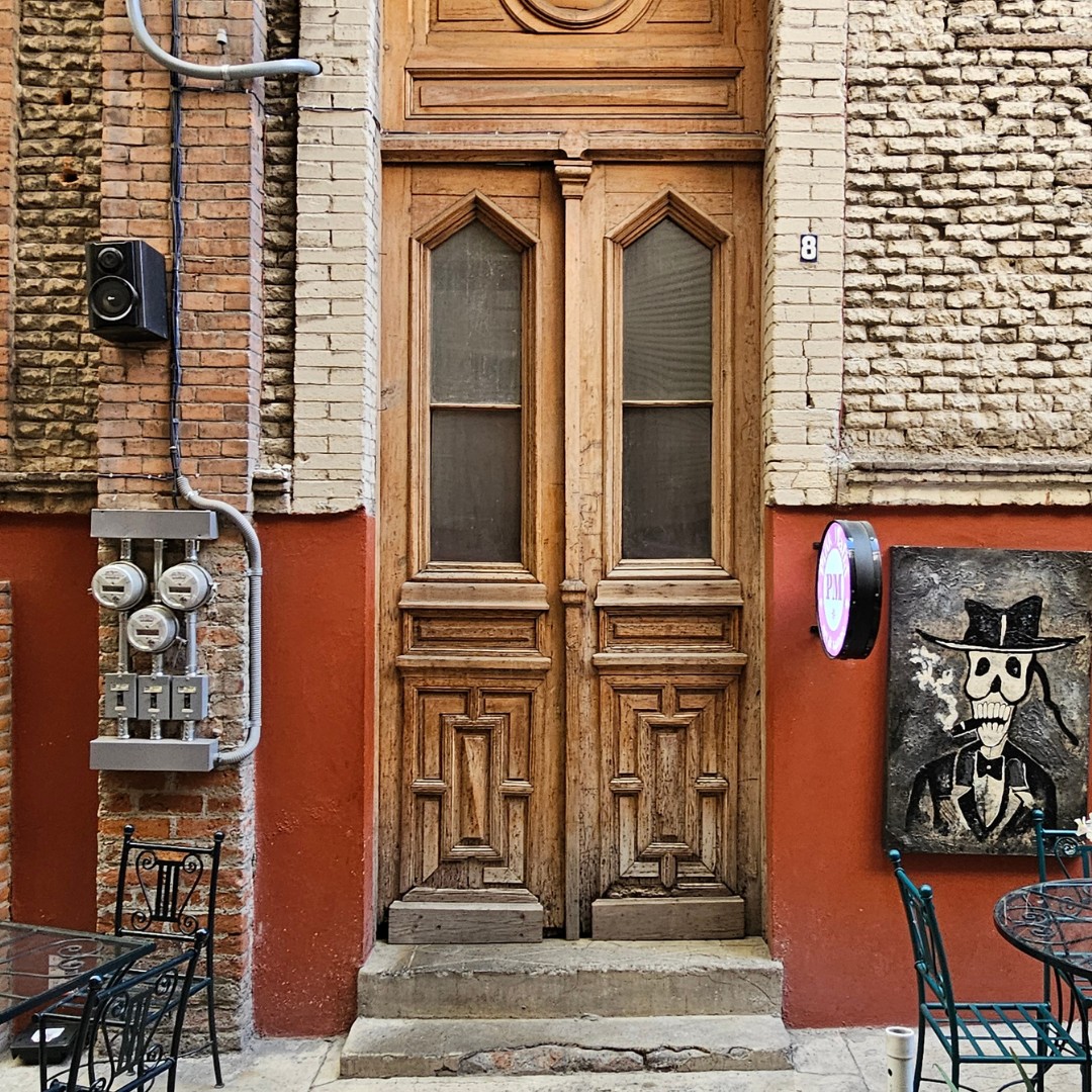 Calle histórica en la San Rafael