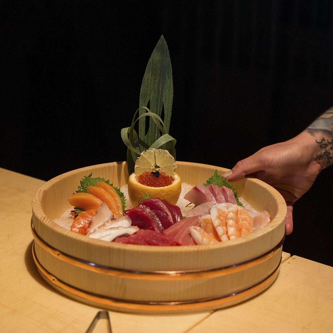 Platillos en Nama Plaza Antea