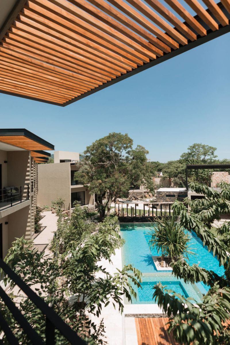 Hotel de piedra en Tepoztlán