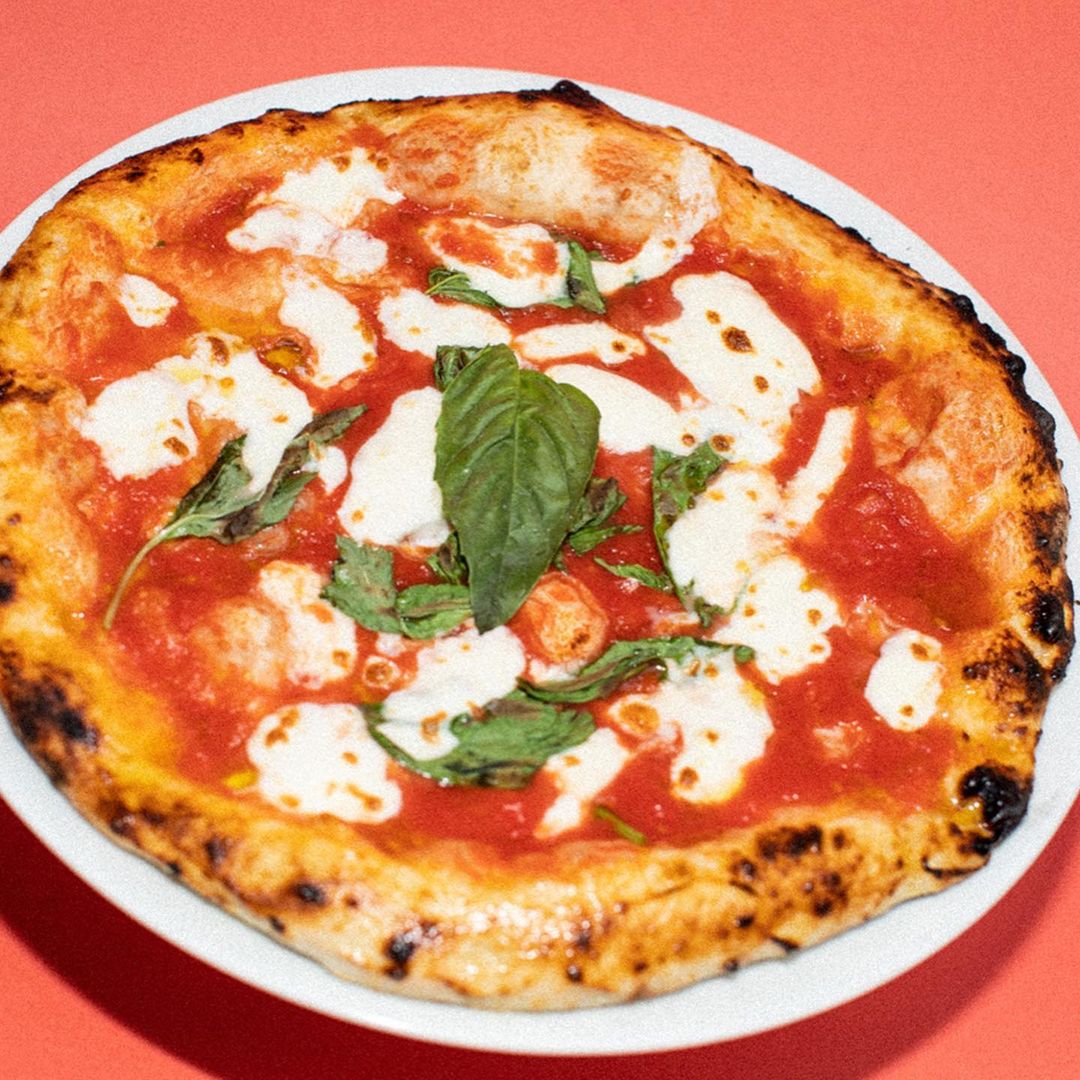 Pizza Margherita para comer en CDMX