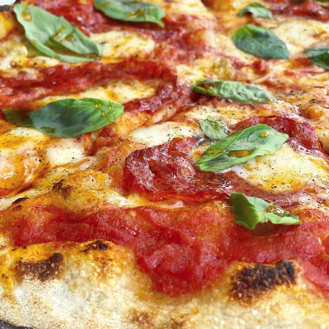 Pizza Marguerita para comer en CDMX