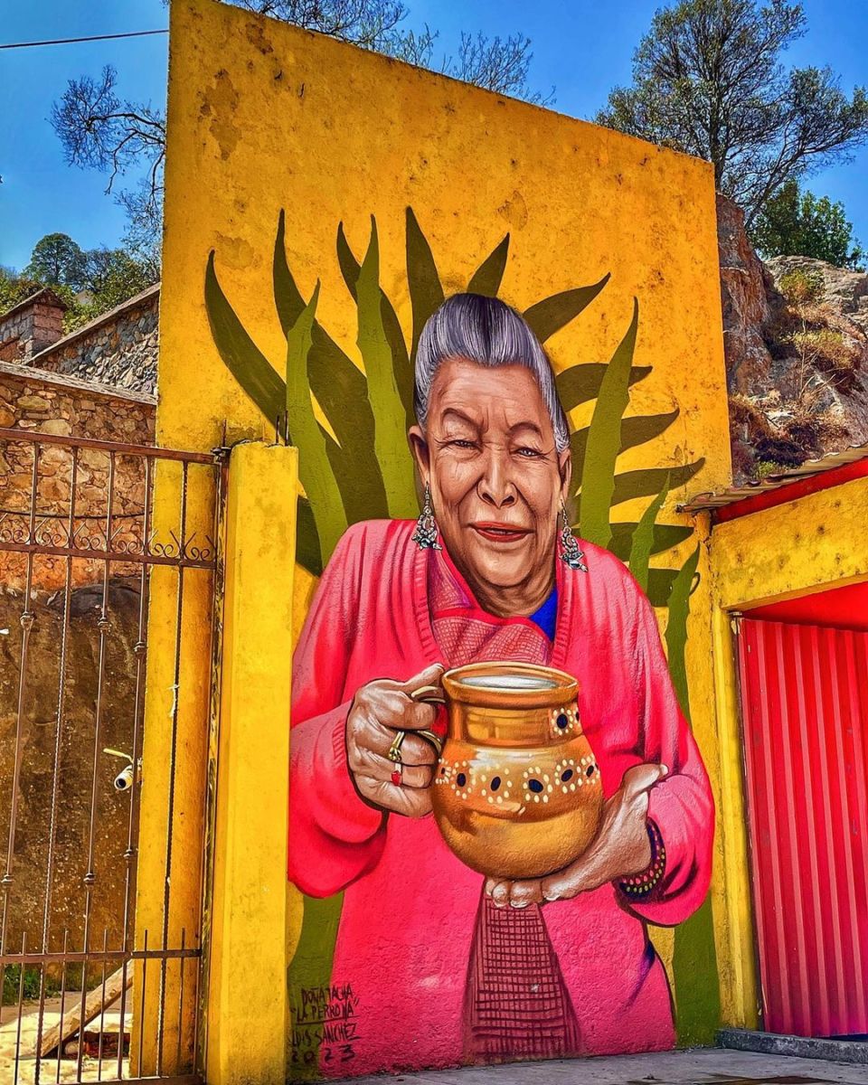 pueblo pintoresco en hidalgo 