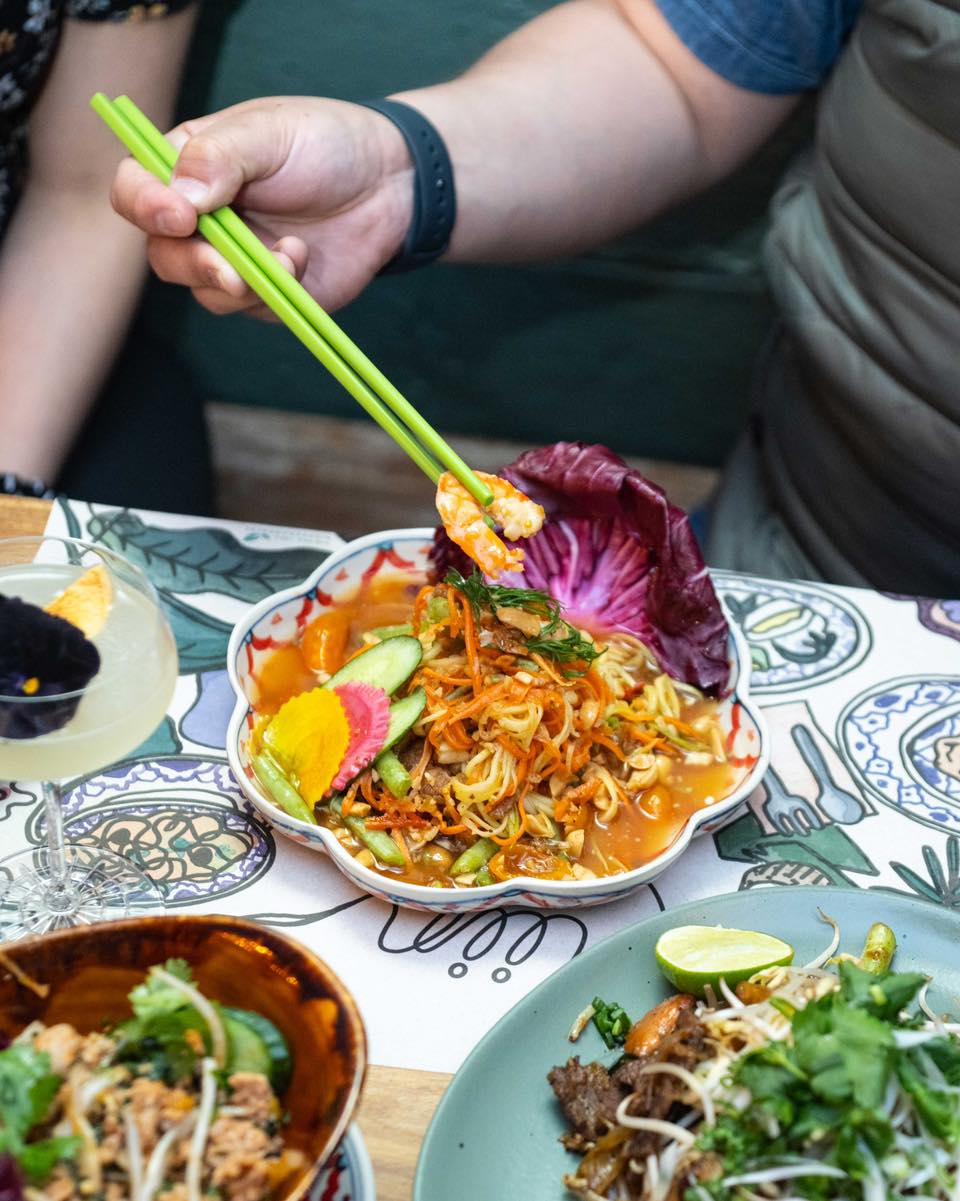 Cocina tailandesa y vietnamita