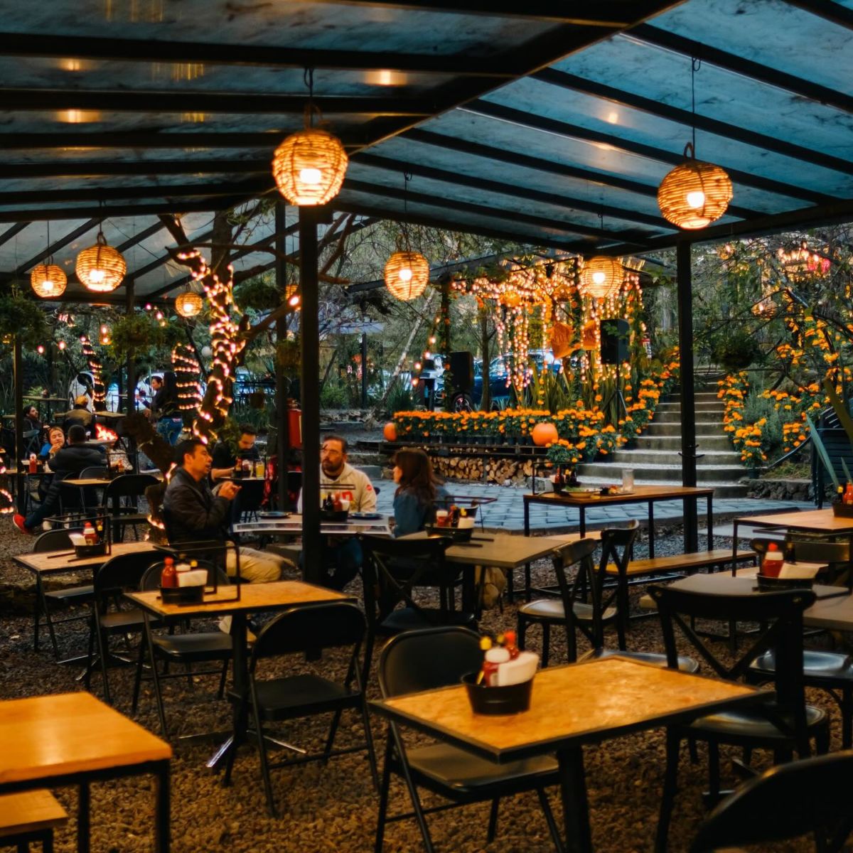 6 restaurantes que tienes que visitar de noche en la CDMX (sirven cenas espectaculares con la iluminación más linda)