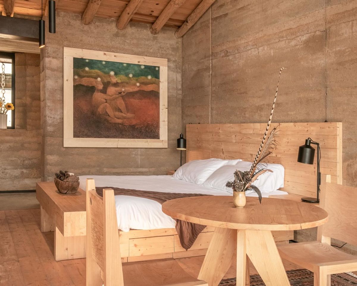 Cabañas en medio del bosque