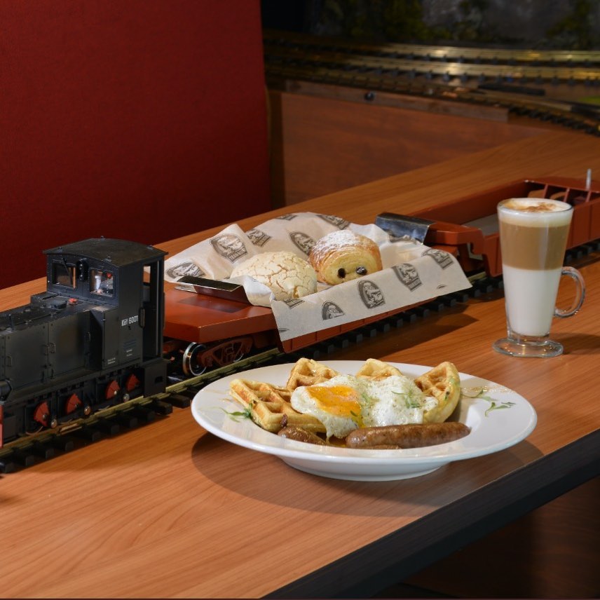 Viajar en tren en la CDMX, train bistro restaurante
