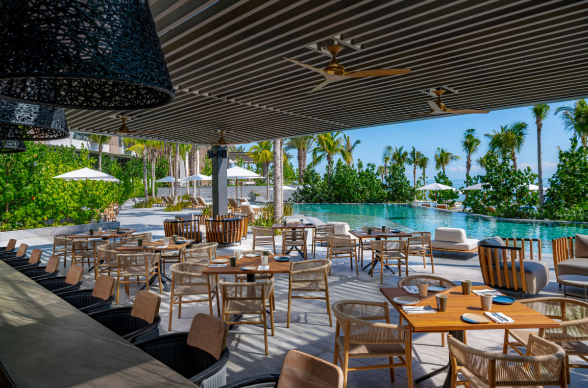 Alberca del Waldorf Astoria Cancún