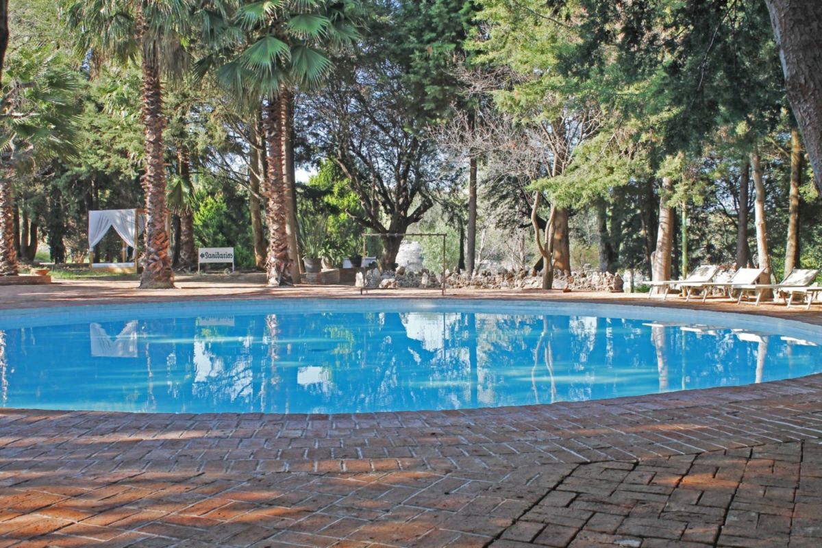 Alberca al aire libre en Escondido Place, spa de aguas termales en San Miguel de Allende