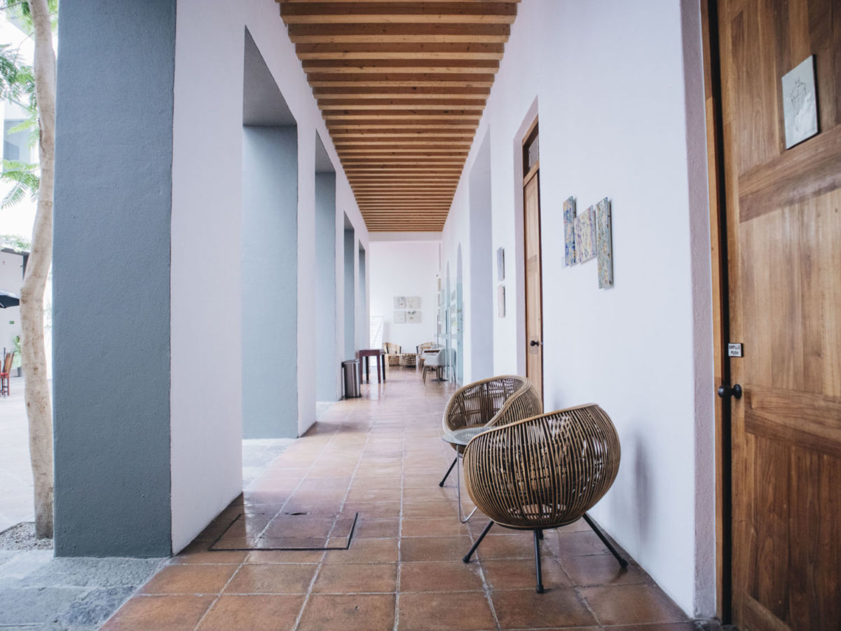 Este hotel en Puebla ubicado dentro de un edificio colonial tiene un restaurante querido y aclamado por los locales