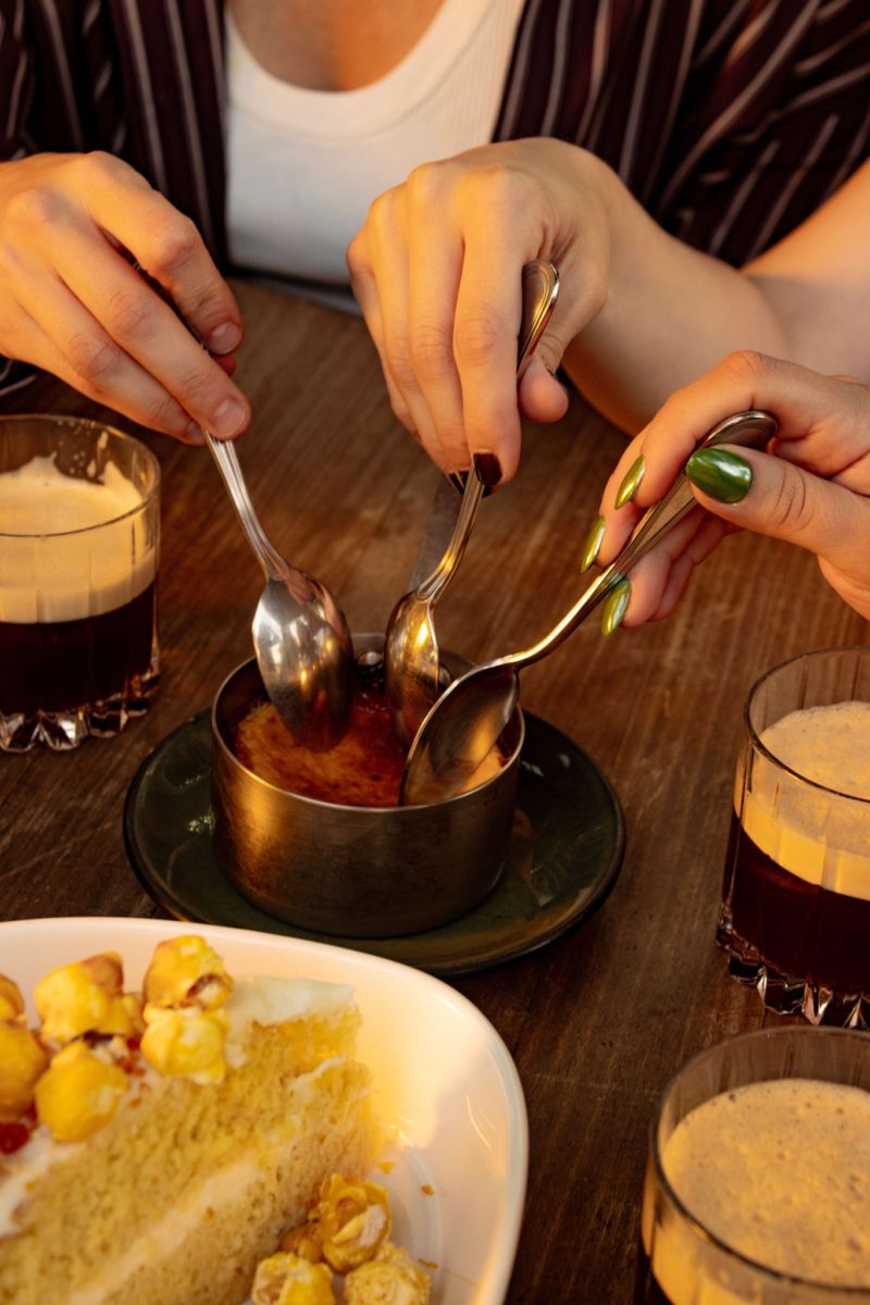 Cheesecake de queso de bola