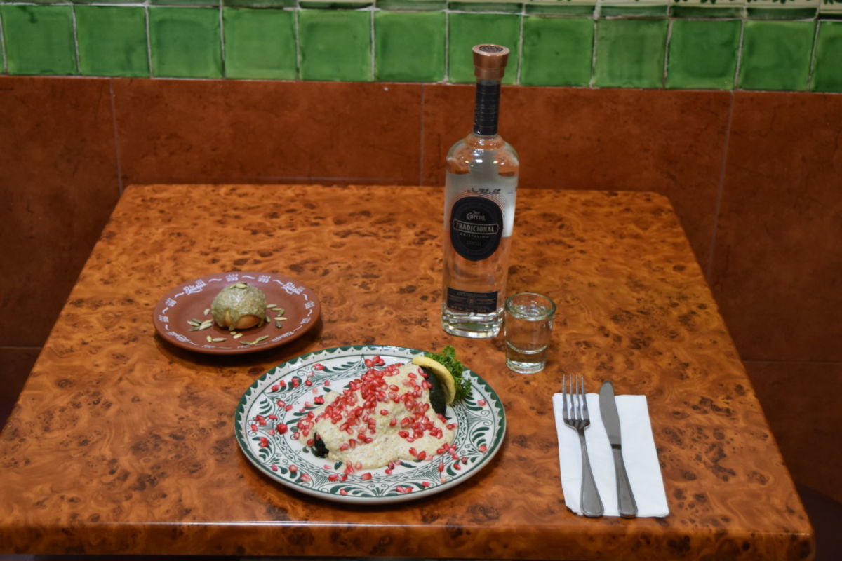 Chiles en nogada en cdmx